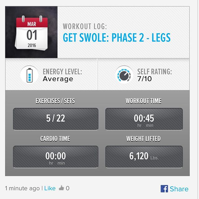 Week 8: Day 2 Workout Done!

#250kchallenge #bodybuildingcom #dymatize #bodybuilding #fitness #lifestyle #motivation #nopainnogain #workout #inspiration #longhardroad #oldman #roadtofitness #musclemotivation #bestself #workinprogress #hardworkpaysoff #MuscleTech #comeonbalboa #gymlife #freeyourmindneo #trainharder #nevergiveup #onedayatatime #dontthinkaboutitdoit #fitforlife #fitmotivation #gohard #keepyourheadup #determination